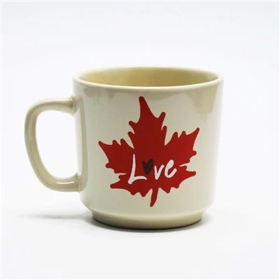 450cc bán buôn lá cây phong in phong cách Amercia Color Color Color Coffee Mug